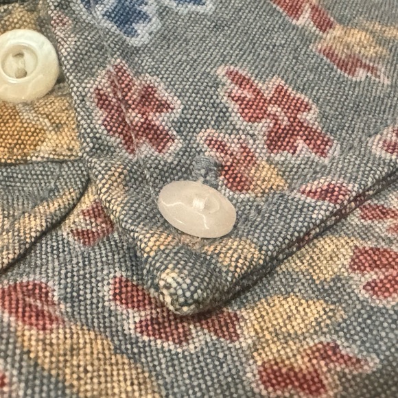 J.Crew Men’s Floral Oxford Short Sleeve Shirt - Size S - Picture 10 of 14